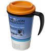 Brite-americano® Grande 350 Ml Eristetty Muki Musta / Oranssi