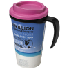Brite-americano® Grande 350 Ml Eristetty Muki Musta / Pinkki