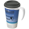 Brite-americano® Grande 350 Ml Eristetty Muki Valkoinen / Harmaa