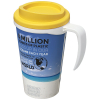 Brite-americano® Grande 350 Ml Eristetty Muki Valkoinen / Keltainen