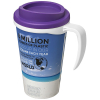 Brite-americano® Grande 350 Ml Eristetty Muki Valkoinen / Violetti
