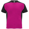 Bugatti Lasten Lyhythihainen Urheilu-t-paita, 140 G/m² Fuksia / Musta