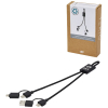 Connect 6-in-1 Pikalataus- Ja Datasiirtokaapeli 45 W Rcs-kierrätetystä Alumiinista