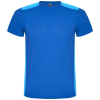 Detroit Lyhythihainen Urheilu-t-paita, Unisex Royal Sininen / Light Royal