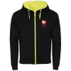 Fuji Unisex-verryttelytakki Musta / Fluor Yellow