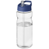 H2o Active® Base 650 Ml Kaatonokkakantinen Urheilujuomapullo. Läpinäkyvä / Sininen