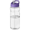 H2o Active® Base 650 Ml Kaatonokkakantinen Urheilujuomapullo. Läpinäkyvä / Violetti