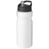 H2o Active® Base 650 Ml Kaatonokkakantinen Urheilujuomapullo. Valkoinen / Musta