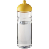 H2o Active® Base 650 Ml Kupukantinen Urheilujuomapullo Läpinäkyvä / Keltainen