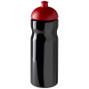 H2o Active® Base 650 Ml Kupukantinen Urheilujuomapullo Musta / Punainen