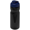H2o Active® Base 650 Ml Läppäkantinen Urheilujuomapullo Musta / Sininen