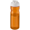 H2o Active® Base 650 Ml Läppäkantinen Urheilujuomapullo Oranssinpunainen / Valkoinen