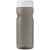 H2o Active® Base Tritan™ 650 Ml Urheilujuomapullo Kierrekorkilla Hiili / Valkoinen