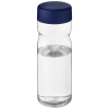 H2o Active® Base Tritan™ 650 Ml Urheilujuomapullo Kierrekorkilla Kirkas Läpinäkyvä / Sininen
