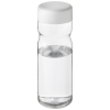 H2o Active® Base Tritan™ 650 Ml Urheilujuomapullo Kierrekorkilla Kirkas Läpinäkyvä / Valkoinen