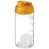 H2o Active® Bop 500 Ml -shakerpullo Oranssinpunainen / Läpinäkyvä