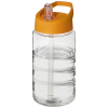 H2o Active® Bop 500 Ml -urheilujuomapullo Kaatonokkakannella Läpinäkyvä / Oranssinpunainen