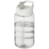 H2o Active® Bop 500 Ml -urheilujuomapullo Kaatonokkakannella Läpinäkyvä / Valkoinen