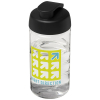 H2o Active® Bop 500 Ml Läppäkantinen Urheilujuomapullo Läpinäkyvä / Musta