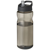 H2o Active® Eco Base 650 Ml -urheilujuomapullo Kaatonokkakannella Hiili / Musta