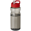 H2o Active® Eco Base 650 Ml -urheilujuomapullo Kaatonokkakannella Hiili / Punainen