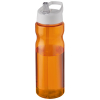 H2o Active® Eco Base 650 Ml -urheilujuomapullo Kaatonokkakannella Oranssi / Valkoinen
