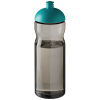 H2o Active® Eco Base 650 Ml -urheilujuomapullo Kupukannella Hiili / Aqua