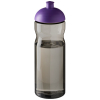 H2o Active® Eco Base 650 Ml -urheilujuomapullo Kupukannella Hiili / Violetti