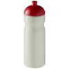 H2o Active® Eco Base 650 Ml -urheilujuomapullo Kupukannella Norsunluu / Punainen