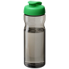H2o Active® Eco Base 650 Ml:n Urheilujuomapullo Läppäkannella Kirkas Vihreä / Hiili
