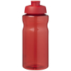 H2o Active® Eco Big Base 1 Litran Urheilujuomapullo Flip Lid -kannella Punainen / Punainen