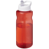 H2o Active® Eco Big Base 1 Litran Urheilujuomapullo Kaatonokkakannella Punainen / Valkoinen