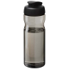 H2o Active® Eco Pop Base 650 Ml -urheilujuomapullo Läppäkannella Hiili / Musta