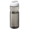 H2o Active® Eco Pop Base 650 Ml -urheilujuomapullo Läppäkannella Hiili / Valkoinen