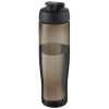 H2o Active® Eco Tempo 700 Ml:n Urheilujuomapullo Läppäkannella Musta / Hiili