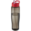 H2o Active® Eco Tempo 700 Ml:n Urheilujuomapullo Nokallisella Korkilla Punainen / Hiili