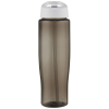 H2o Active® Eco Tempo 700 Ml:n Urheilujuomapullo Nokallisella Korkilla Valkoinen / Hiili