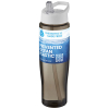 H2o Active® Eco Tempo 700 Ml:n Urheilujuomapullo Nokallisella Korkilla Valkoinen / Hiili