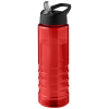H2o Active® Eco Treble 750 Ml:n Juomapullo Sporttikorkilla Punainen / Musta