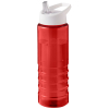 H2o Active® Eco Treble 750 Ml:n Juomapullo Sporttikorkilla Punainen / Valkoinen