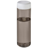 H2o Active® Eco Vibe 850 Ml:n Juomapullo Kierrekorkilla  Hiili / Valkoinen