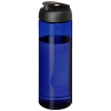 H2o Active® Eco Vibe 850 Ml:n Juomapullo Läppäkannella Sininen / Musta