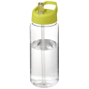 H2o Active® Octave Tritan™ 600 Ml Urheilujuomapullo Nokallisella Korkilla Kirkas Läpinäkyvä / Lime