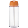 H2o Active® Octave Tritan™ 600 Ml Urheilujuomapullo Nokallisella Korkilla Kirkas Läpinäkyvä / Oranssi