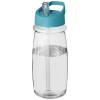H2o Active® Pulse 600 Ml -urheilujuomapullo Kaatonokkakannella Läpinäkyvä / Aqua