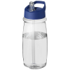 H2o Active® Pulse 600 Ml -urheilujuomapullo Kaatonokkakannella Läpinäkyvä / Sininen