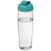 H2o Active® Tempo 700 Ml Flip Kansi Urheilujuomapullo Läpinäkyvä / Aqua