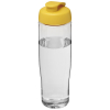 H2o Active® Tempo 700 Ml Flip Kansi Urheilujuomapullo Läpinäkyvä / Keltainen