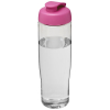 H2o Active® Tempo 700 Ml Flip Kansi Urheilujuomapullo Läpinäkyvä / Pinkki