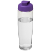 H2o Active® Tempo 700 Ml Flip Kansi Urheilujuomapullo Läpinäkyvä / Violetti